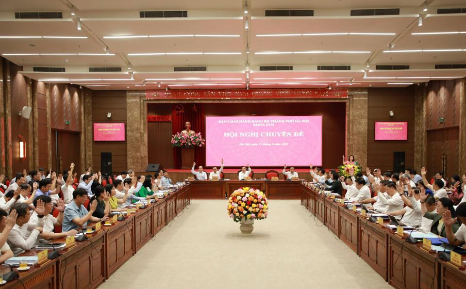 Quang cảnh hội nghị. 