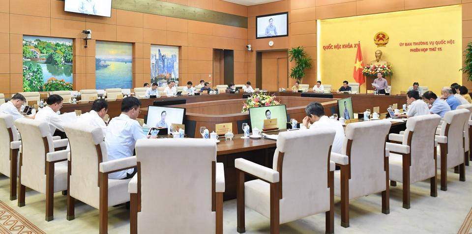 Quang cảnh phiên họp. Ảnh: Quochoi.vn