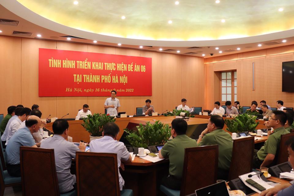 Các đại biểu dự cuộc làm việc. 