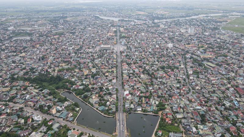 TP Đông Hà nhìn từ trên cao