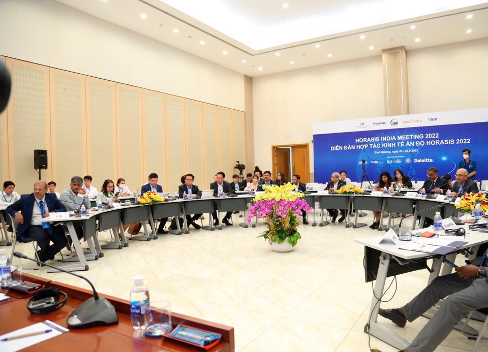 Không gian hội thảo, hội nghị tại Diễn đàn Hợp tác Kinh tế châu Á Horasis Ấn Độ - Bình Dương 2022