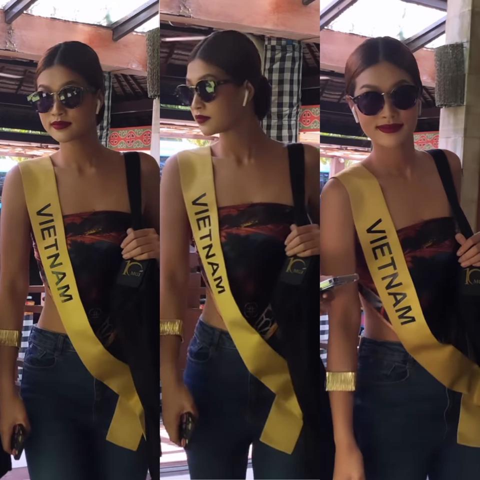 Trong ngày hôm nay, các thí sinh sẽ có phần thi thể hiện trình độ mix & match trang phục khi ban tổ chức Miss Grand International 2022 phát cho các bộ trang phục giống nhau. 