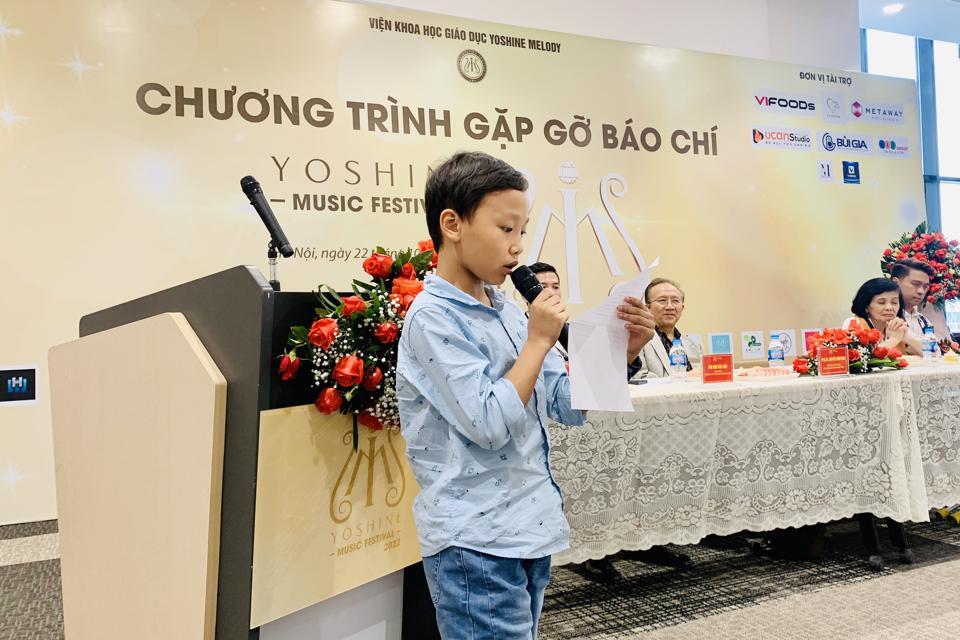 Em Phạm Trần Lâm (9 tuổi, đăng ký dự thi Piano) chia sẻ: Em hy vọng khi tham gia cuộc thi, bản thân em được học tập, trải nghiệm và trau dồi thêm những kiến thức...