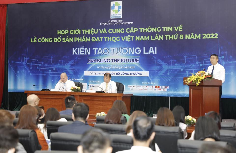 Phó Cục trưởng Cục Xúc tiến Thương mại Hoàng Minh Chiến. Ảnh: Khắc Kiên