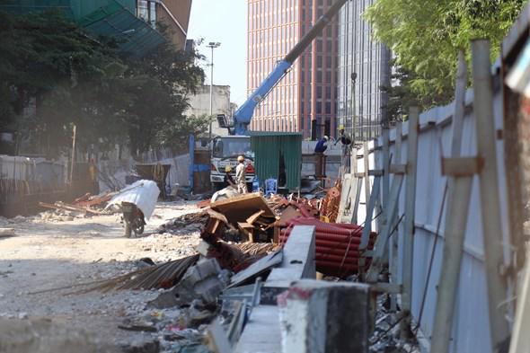 Chậm tiến độ cầu vượt chữ C: Lỗi lớn do nhà thầu Thành Long - Ảnh 2