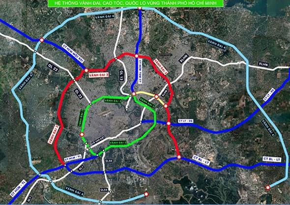 Dự án đầu tư xây dựng đường Vành đai 4 đoạn qua TP Hồ Chí Minh được đề xuất điều chỉnh hướng tuyến một số đoạn để tránh khu dân cư, giảm chi phí mặt bằng và ít ảnh hưởng đến cuộc sống của người dân. 