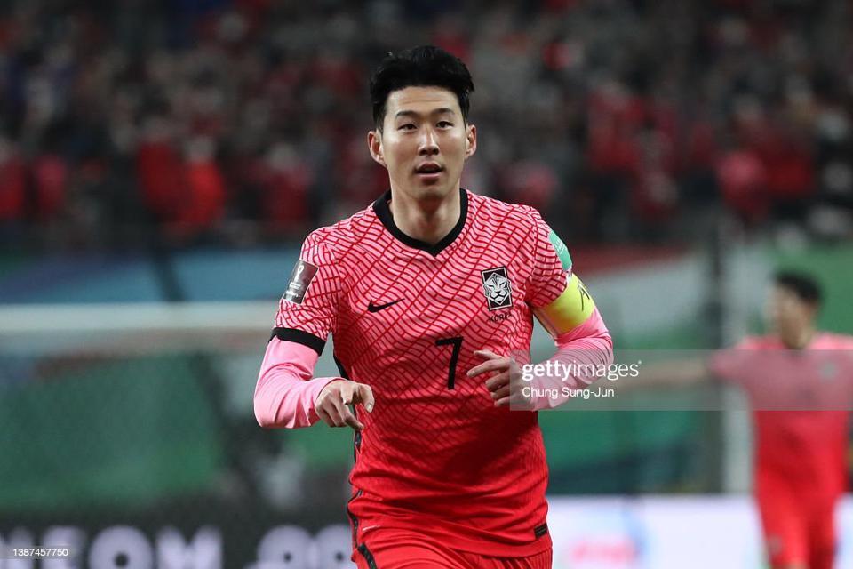 Tiền đạo Son Heung-min là niềm hi vọng số 1 của tuyển Hàn Quốc tại VCK World Cup 2022.