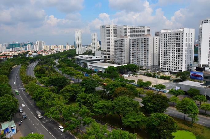 Cần có tầm nhìn xa để phát triển đô thị tăng trưởng xanh nhiều công trình xanh trong tương lai. Ảnh Nguyễn Thành