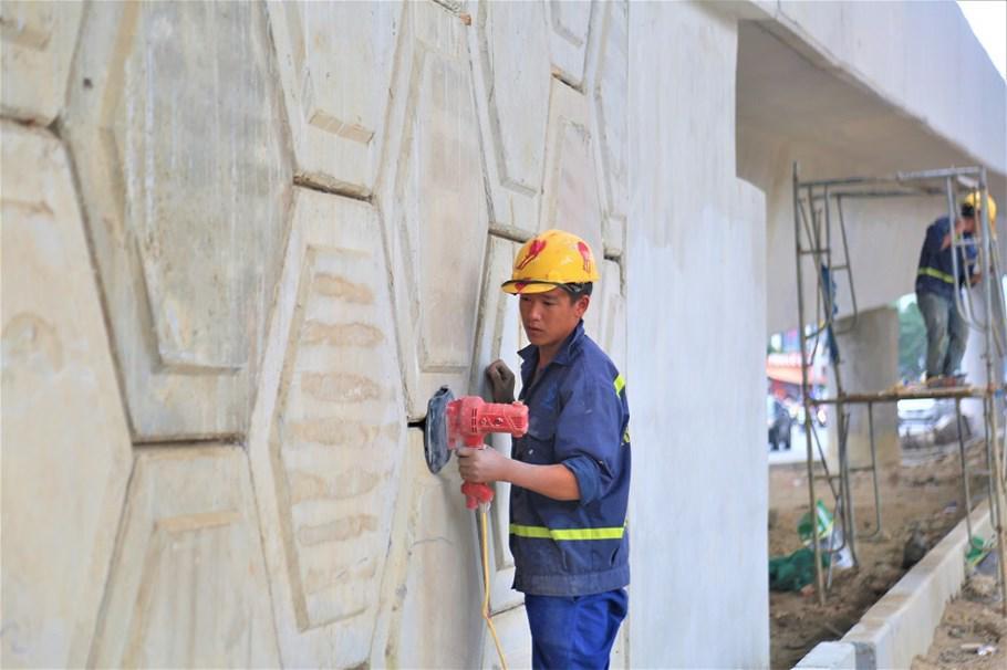 Đường Vành đai 2 trên cao chuẩn bị về đích an toàn, chất lượng - Ảnh 12