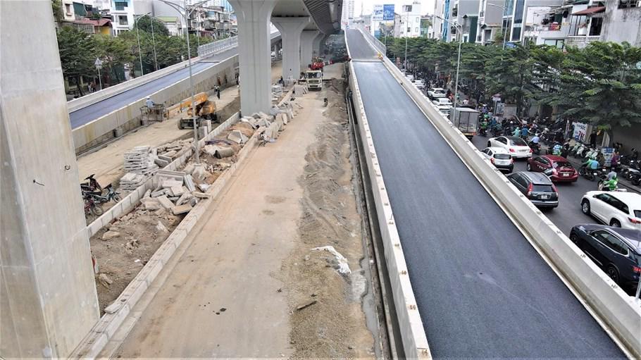 Đường Vành đai 2 trên cao chuẩn bị về đích an toàn, chất lượng - Ảnh 6