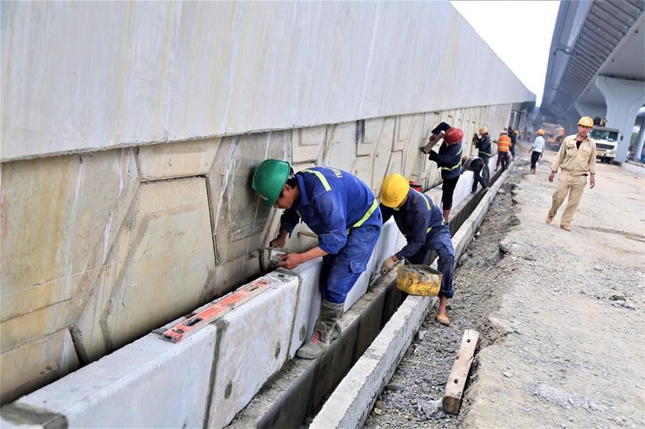 Đường Vành đai 2 trên cao chuẩn bị về đích an toàn, chất lượng - Ảnh 4