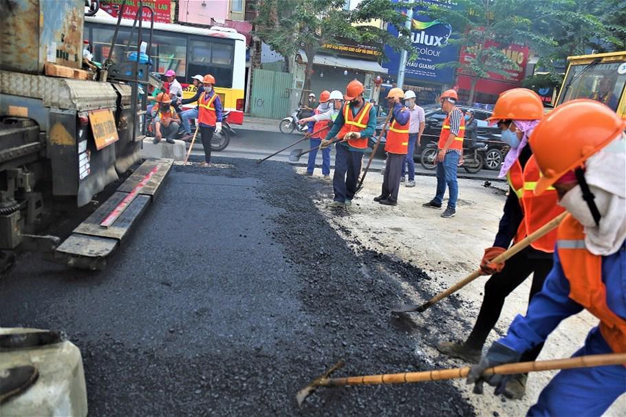 Đường Vành đai 2 trên cao chuẩn bị về đích an toàn, chất lượng - Ảnh 3