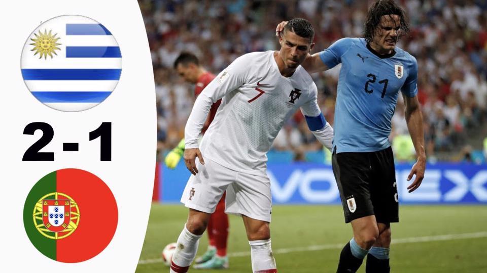 Các cầu thủ Uruguay muốn tái hiện được chiến thắng 2-1 tại World Cup 2018 trước Bồ Đào Nha. Ảnh: CNN