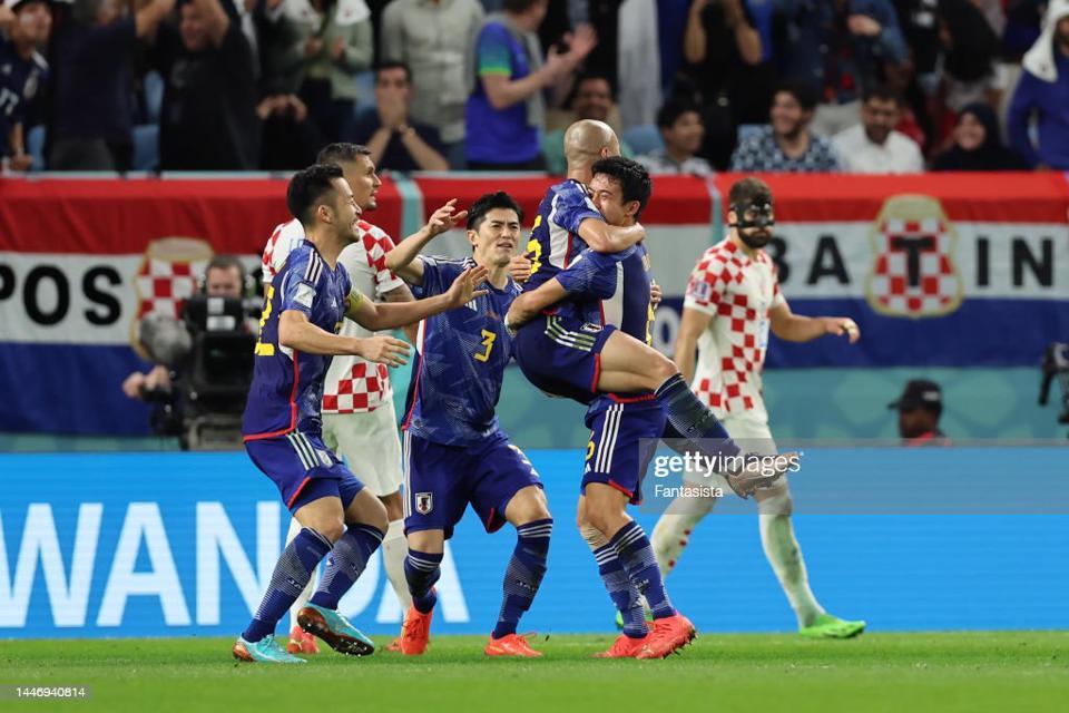 Đội tuyển Nhật Bản có trận đấu ấn tượng với nhà đương kim Á quân World Cup.
