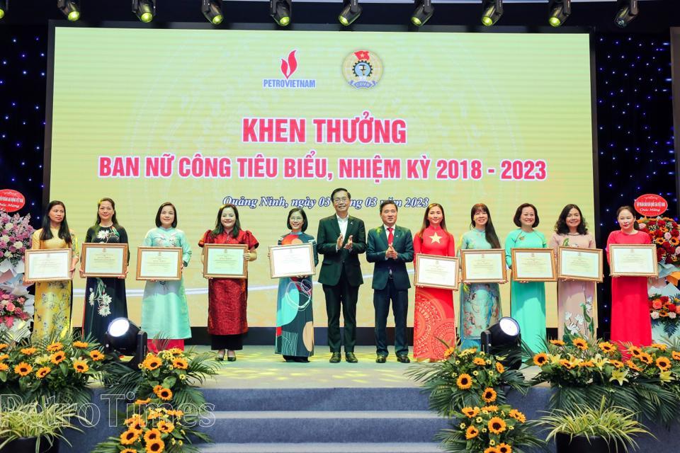 Nữ lao động ngành dầu khí luôn nhận được sự quan tâm của Tập đoàn. Ảnh: Khắc Kiên