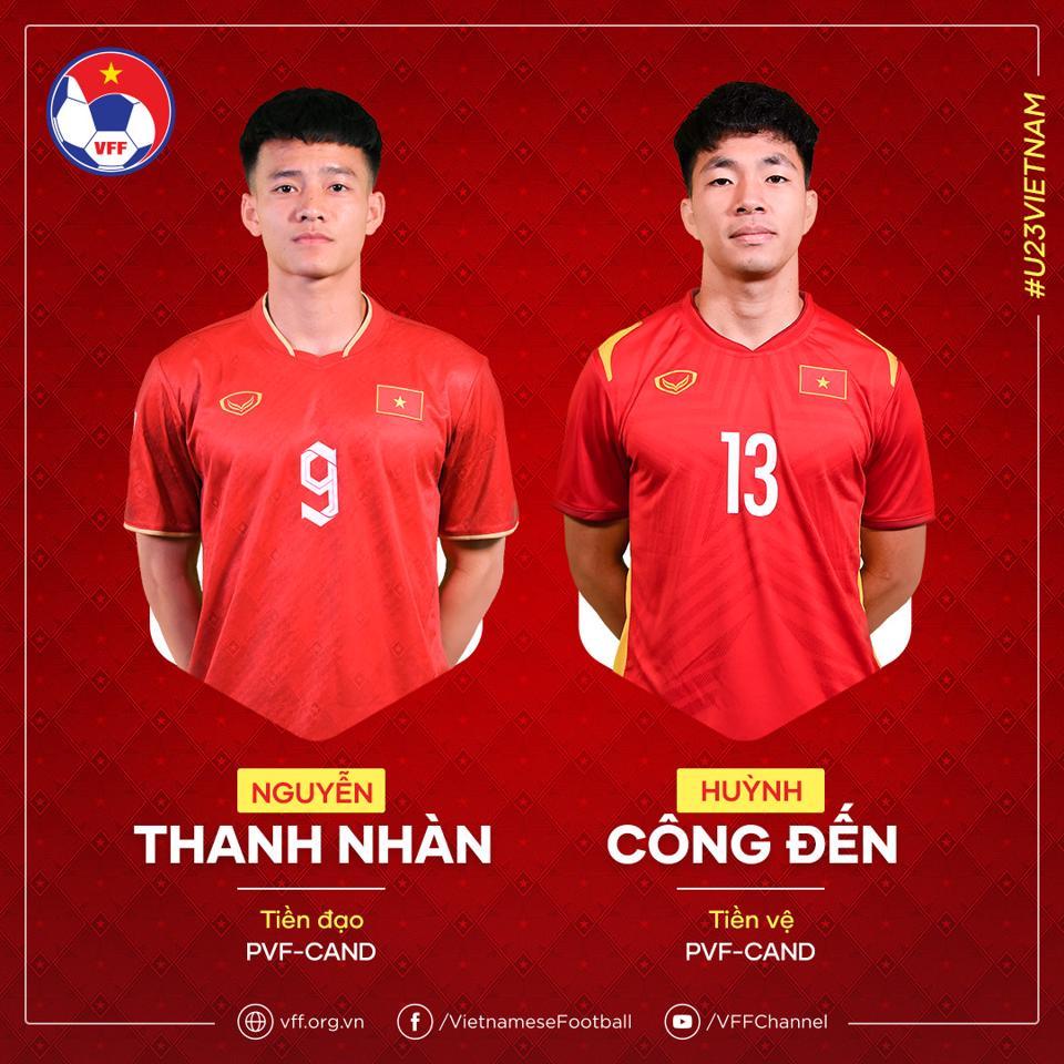 HLV trưởng Philippe Troussier đã quyết định triệu tập bổ sung thêm 2 vị trí trong đội hình của U23 Việt Nam.