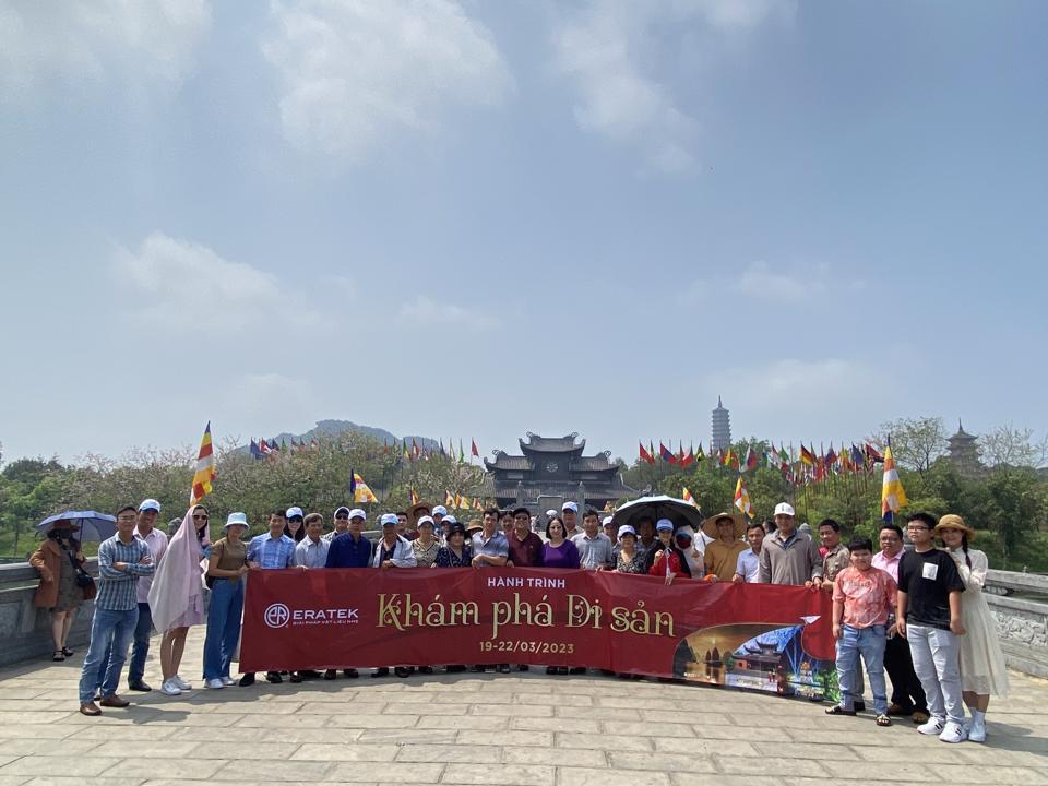 Eratek đưa khách hàng tham quan chùa Bái Đính - danh thắng tâm linh tại Ninh Bình