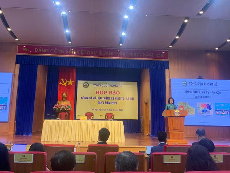 Quang cảnh họp báo