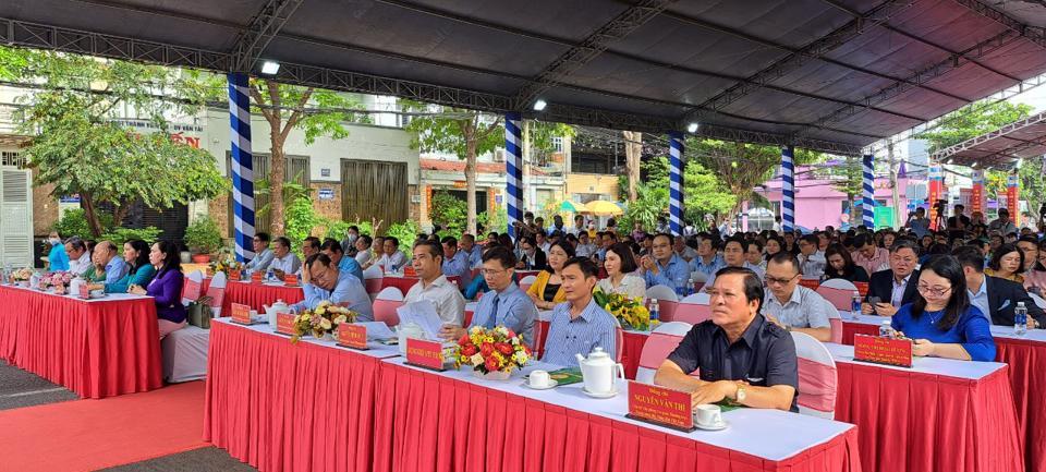 Đại biểu các ban, ngành TP Hồ Chí Minh. (ảnh: Tân Tiến).