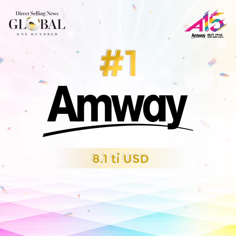 Amway tiếp tục giữ vị trí số 1 thế giới về bán hàng trực tiếp - Ảnh 1