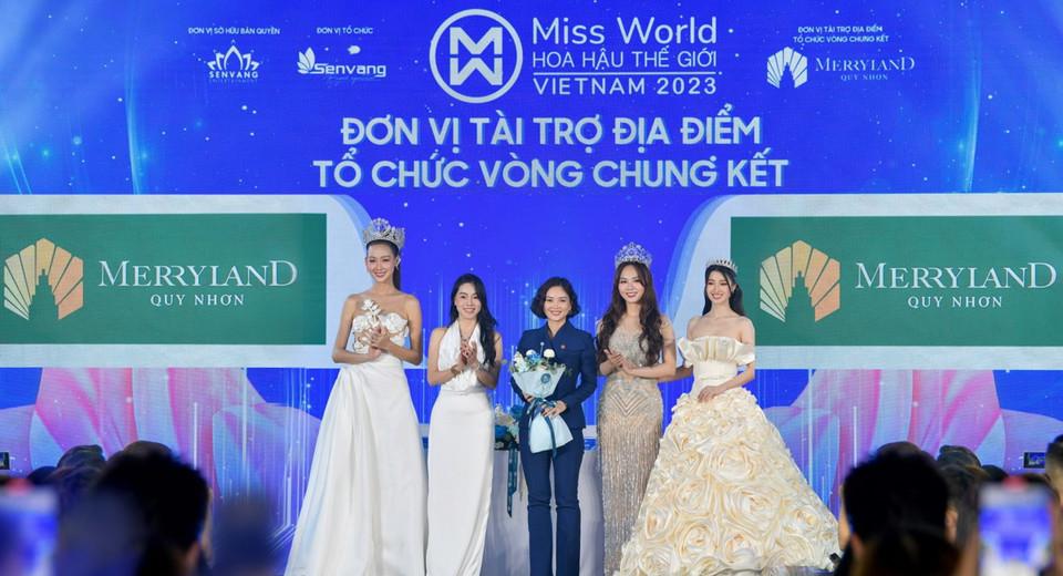 Vòng chung kết Miss World Vietnam 2023 sẽ diễn ra tại MerryLand Quy Nhơn - một dự án do Tập đoàn Hưng Thịnh phát triển