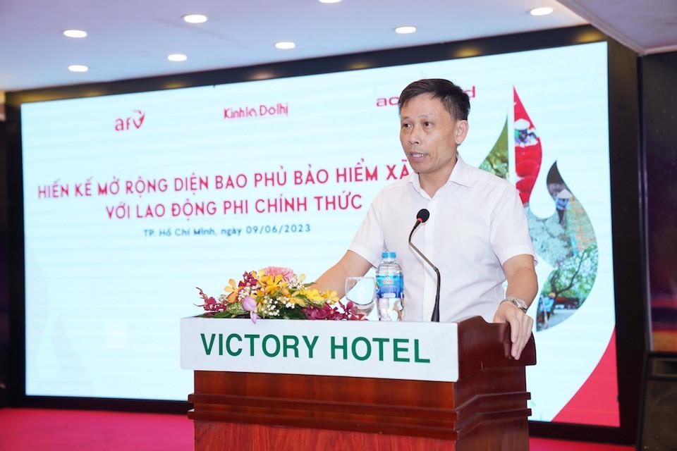 PGS.TS Nguyễn Thành Lợi - Tổng biên tập Báo Kinh tế và Đô thị phát biểu tại tọa đàm