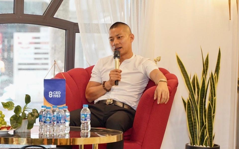 Ông Lê Xuân Tùng - CEO Công ty Thời trang nam Biluxury chia sẻ tại Chương trình Business Lunch.