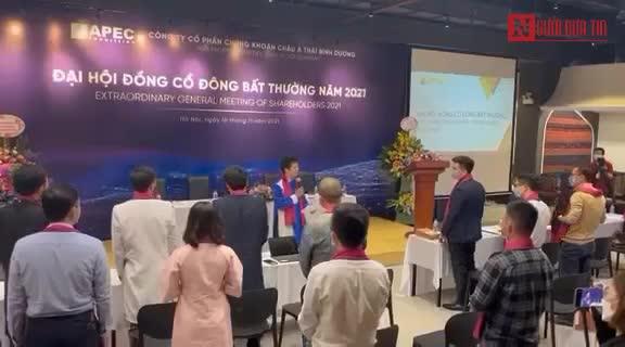 Hồ sơ doanh nghiệp - Ông Nguyễn Đỗ Lăng và những lần đeo khăn tím tuyên bố 'gồng lãi' cổ phiếu 'họ Apec' (Hình 2).