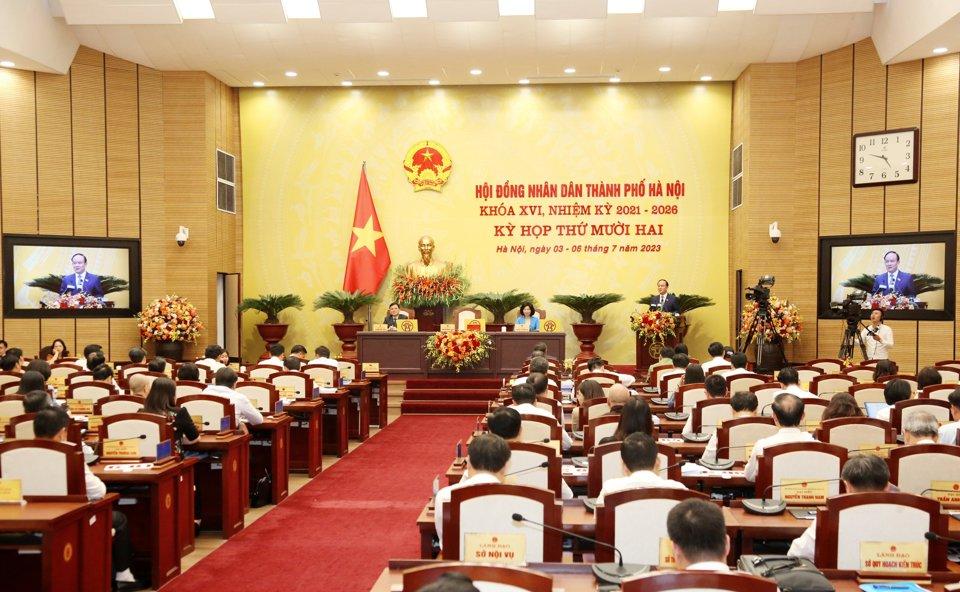 6 tháng đầu năm 2023, HĐND TP Hà Nội đã tổ chức 2 kỳ họp, trong đó có 1 kỳ họp chuyên đề để kịp thời xem xét, quyết định các nhiệm vụ theo thẩm quyền