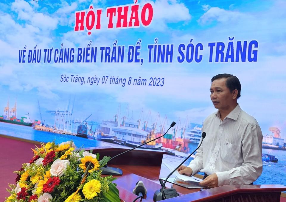 Ông Trần Văn Lâu, Chủ tịch UBND tỉnh Sóc Trăng