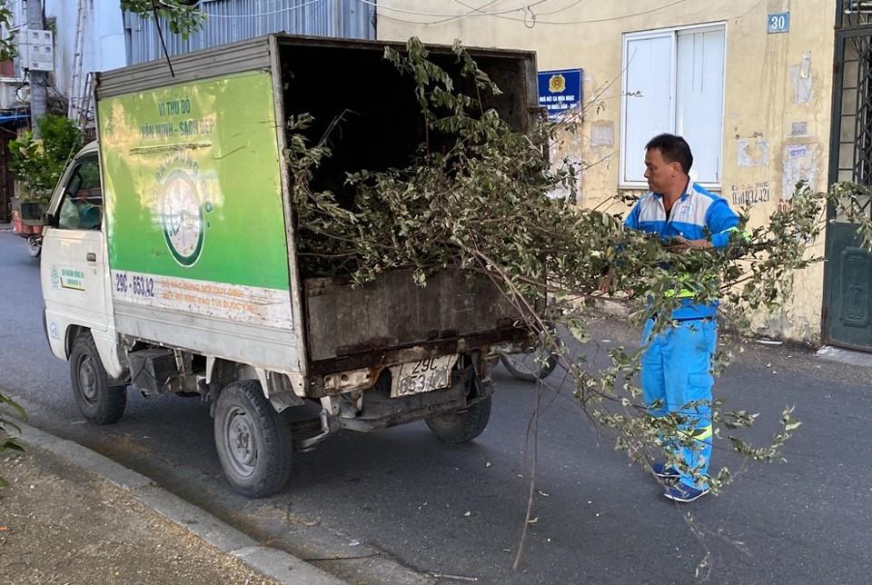 Tăng cường công tác duy trì vệ sinh môi trường là một trong nhiệm vụ được ưu tiên thực hiện để phục vụ Quốc khánh 2//9.