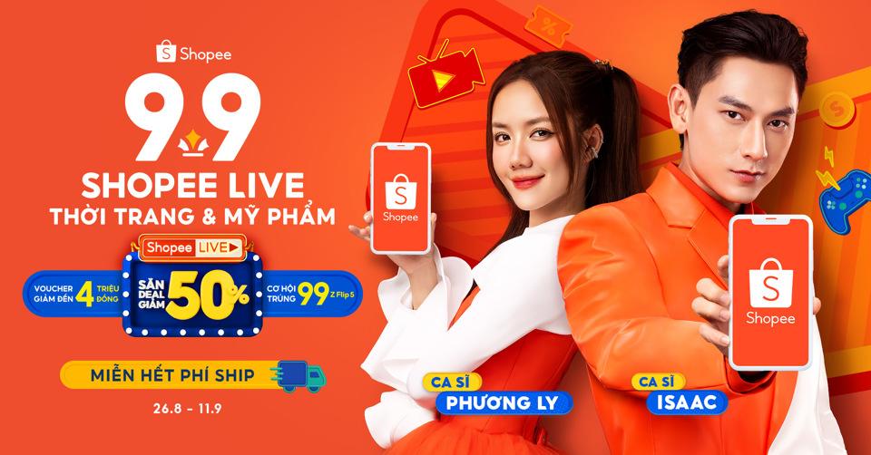 Shopee tiếp tục đa dạng hóa ưu đãi giảm giá, miễn phí vận chuyển và quà tặng cho người dùng