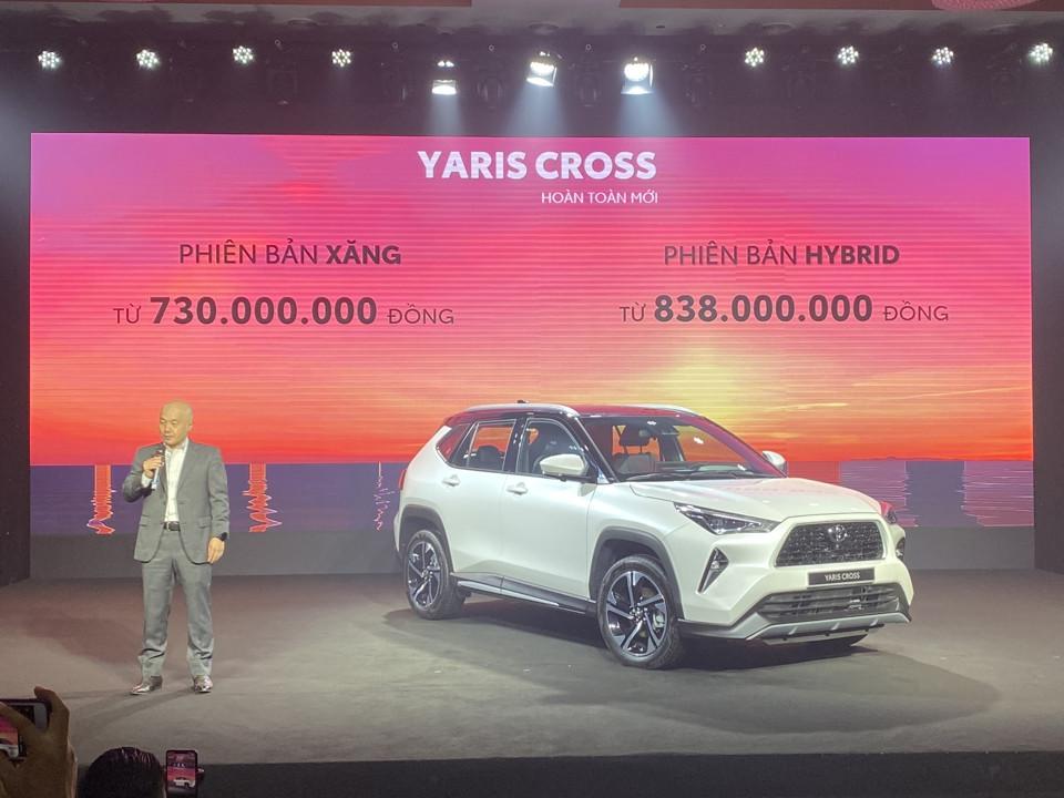 Toyota Yaris Cross có giá rất cạnh tranh trên thị trường ô tô Việt Nam 