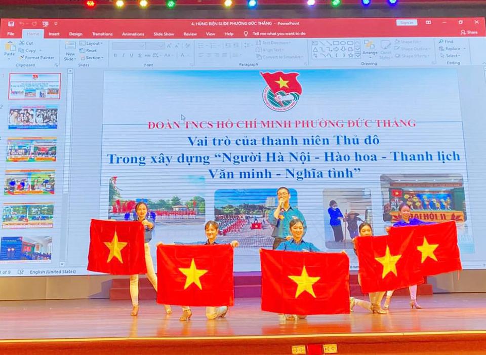 Hội thi là dịp để các đội thi các đoàn viên cơ sở đến từ 12 phường trao đổi, học tập những kinh nghiệm xử lý tình huống, cách làm hay trong công tác tuyên truyền, vận động, thuyết phục Nhân dân thực hiện tốt các nội dung Quy tắc ứng xử nơi công cộng của TP.