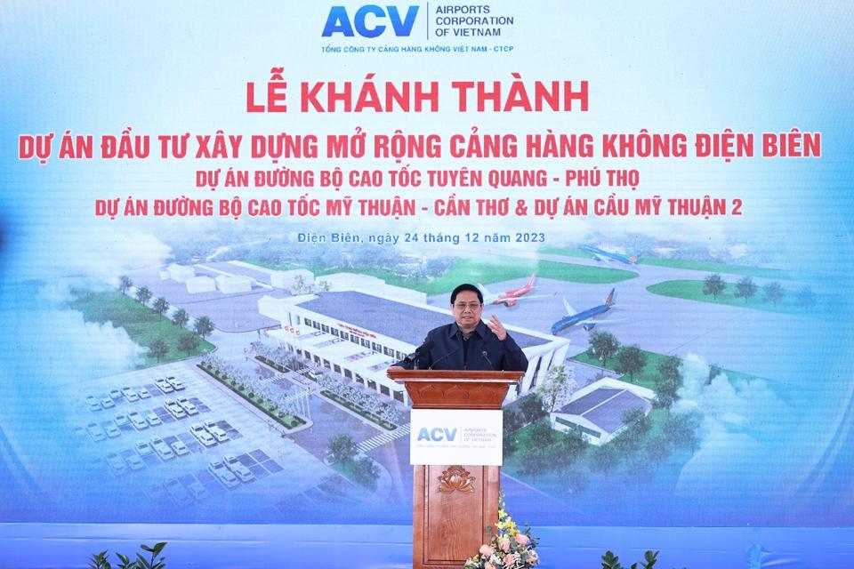 Thủ tướng yêu cầu các bộ, ngành, địa phương, cơ quan, đơn vị liên quan tổ chức khai thác, sử dụng các công trình có hiệu quả.