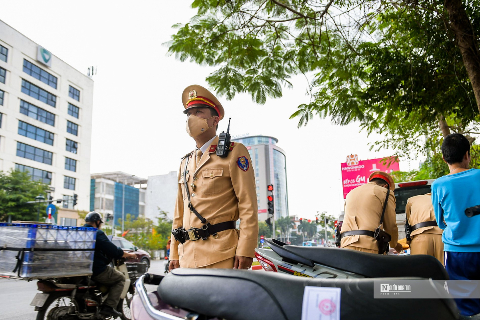 An ninh - Hình sự - Xử lý nhiều học sinh vi phạm giao thông trong buổi học đầu năm 2024