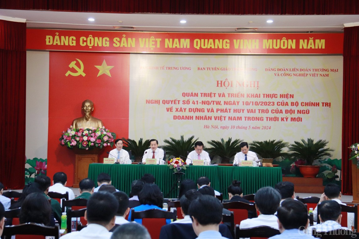 Trưởng Ban Tuyên giáo Trung ương: Đảng và Nhà nước luôn quan tâm đến đội ngũ doanh nhân