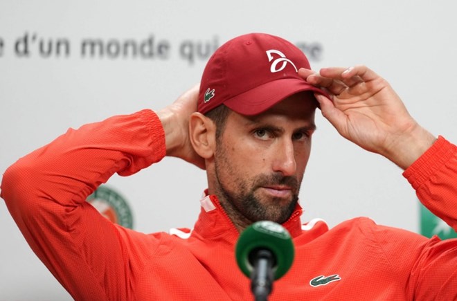 Djokovic bỏ ngỏ khả năng tiếp tục thi đấu tại giải Pháp Mở rộng