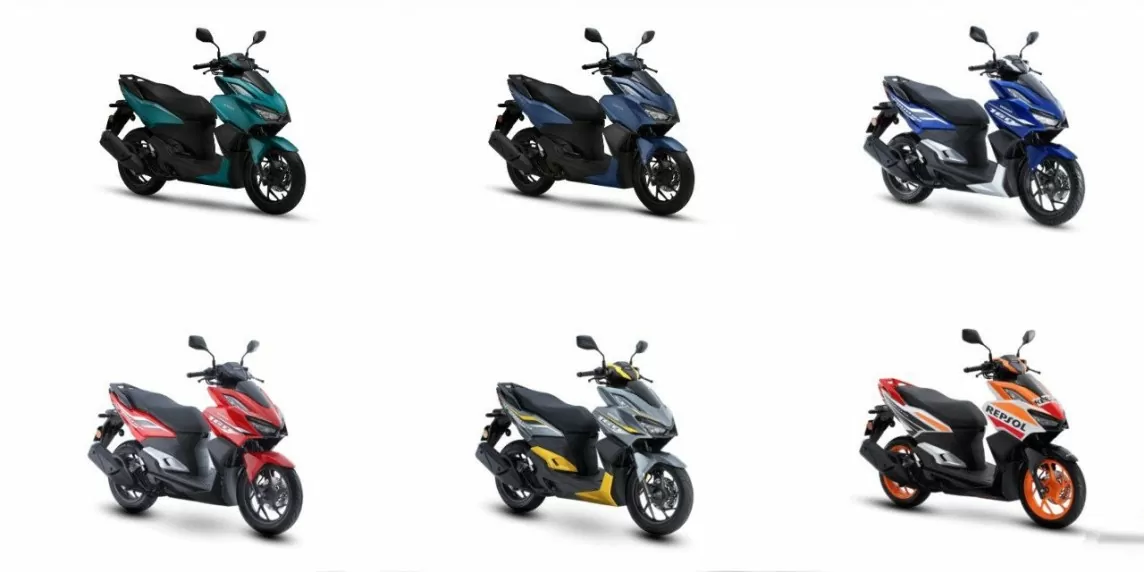 Honda Vario 160 ra mắt thêm 6 màu mới