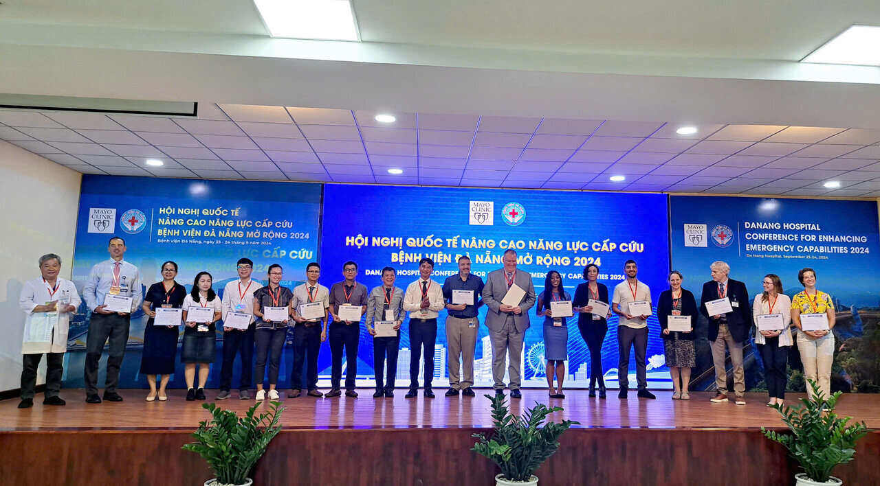 Hội nghị quốc tế nâng cao năng lực cấp cứu Bệnh viện Đà Nẵng mở rộng 2024. Ảnh: Mai Hương
