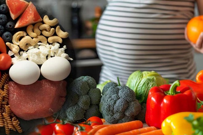 Chế độ ăn uống cân bằng cho từng tam cá nguyệt