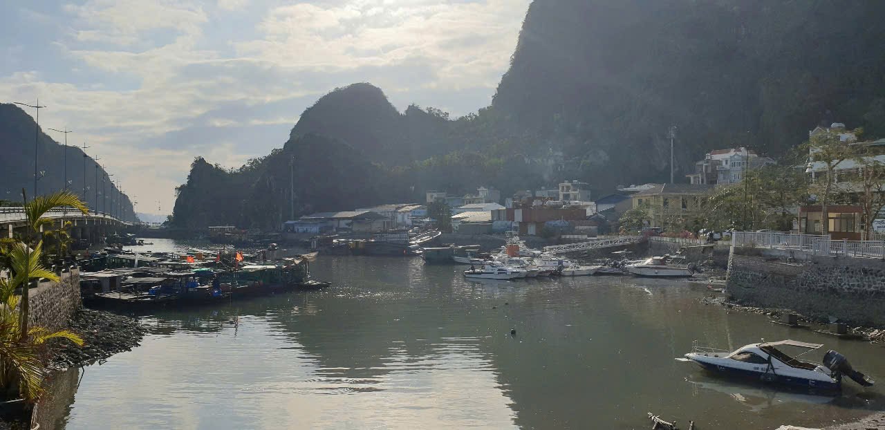 Đây là một trong những khu vực bị ô nhiễm nặng nhất trên tuyến bờ biển TP Hạ Long. Ảnh: Nguyễn Hùng