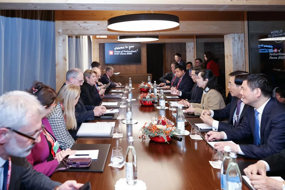 Việt Nam - Thụy Sĩ nhất trí nâng tầm quan hệ Đối tác toàn diện Việt Nam - Thụy Sĩ nhất trí nâng tầm quan hệ Đối tác toàn diện