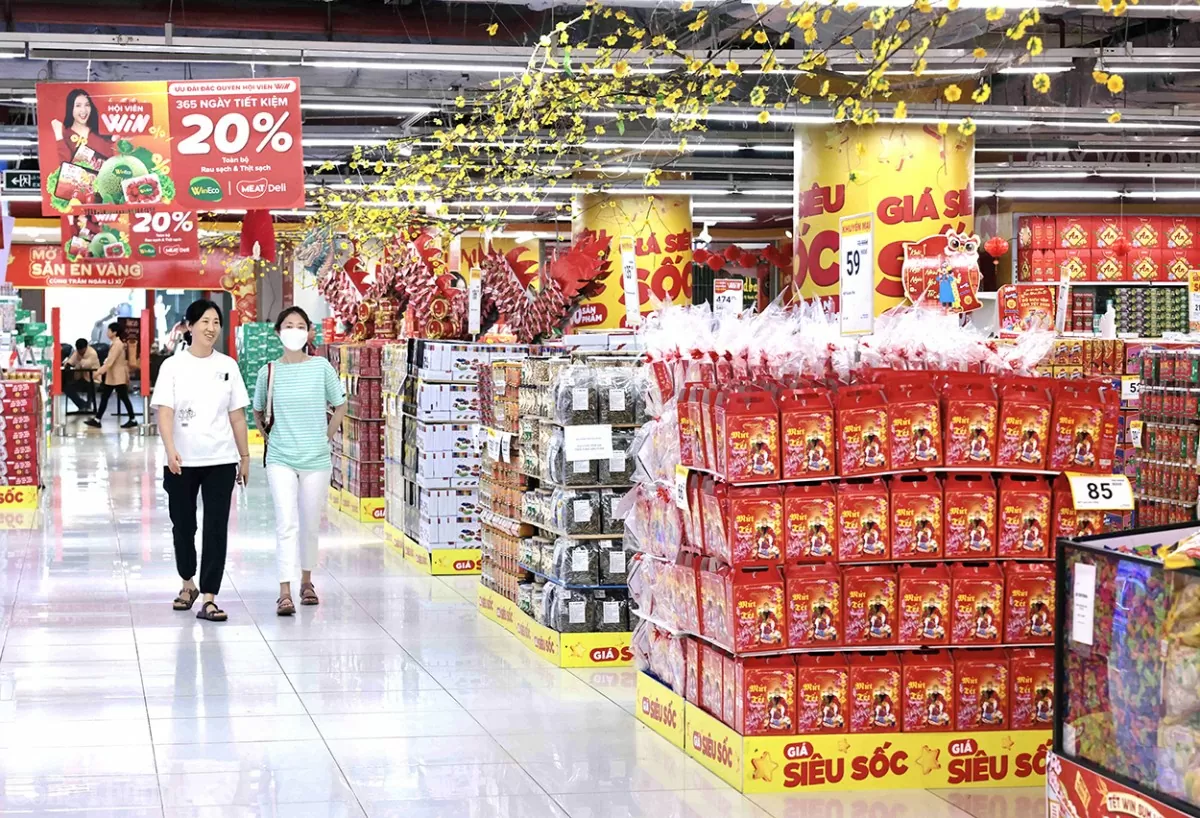 Sức mua tăng, thị trường hàng hoá Tết dần sôi động Sức mua tăng, thị trường hàng hoá Tết dần sôi động
