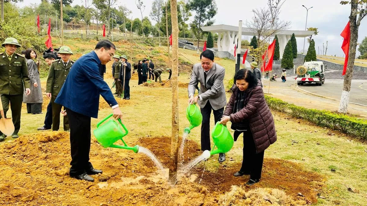 Lai Châu phát động Tết trồng cây năm 2025 Lai Châu phát động Tết trồng cây năm 2025