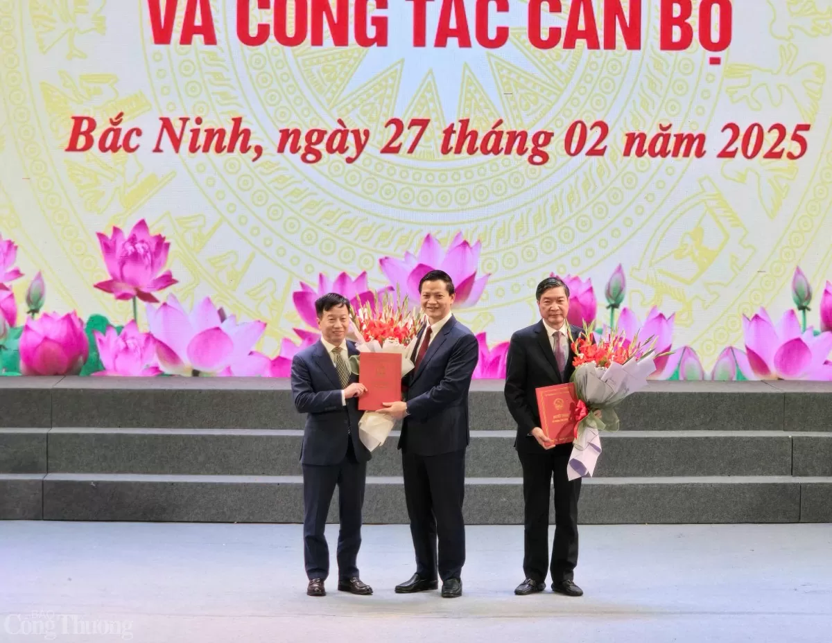 Bắc Ninh công bố các quyết định sắp xếp tổ chức bộ máy