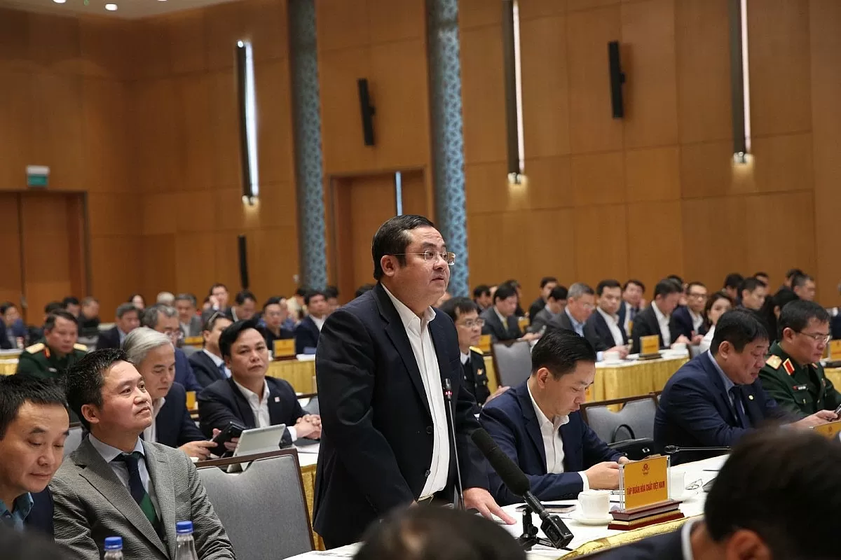 Ông Phùng Quang Hiệp - Chủ tịch Hội đồng thành viên Tập đoàn Hóa chất Việt Nam (Vinachem). Ảnh: VGP/Đình Hải