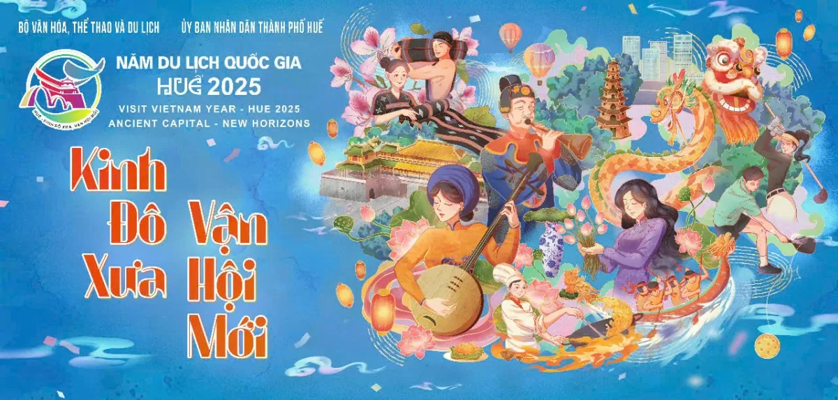 Năm Du lịch quốc gia - Huế 2025 có gì đặc sắc Khai mạc Năm Du lịch quốc gia - Huế 2025 có gì đặc sắc?