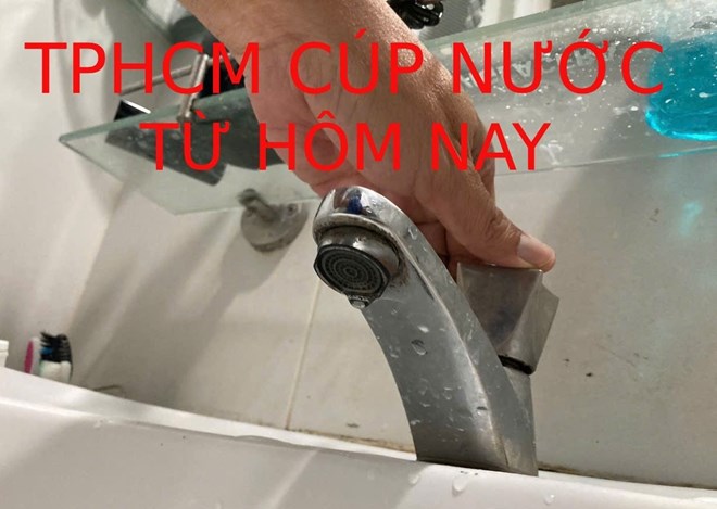 3 quận ở TPHCM cúp nước từ hôm nay đến ngày mai 10.4