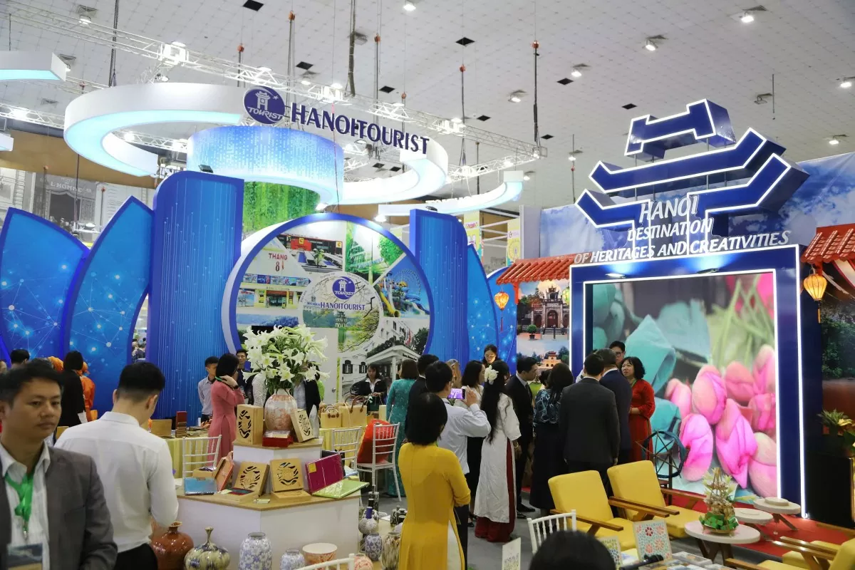 Gian hàng xúc tiến du lịch của Hà Nội